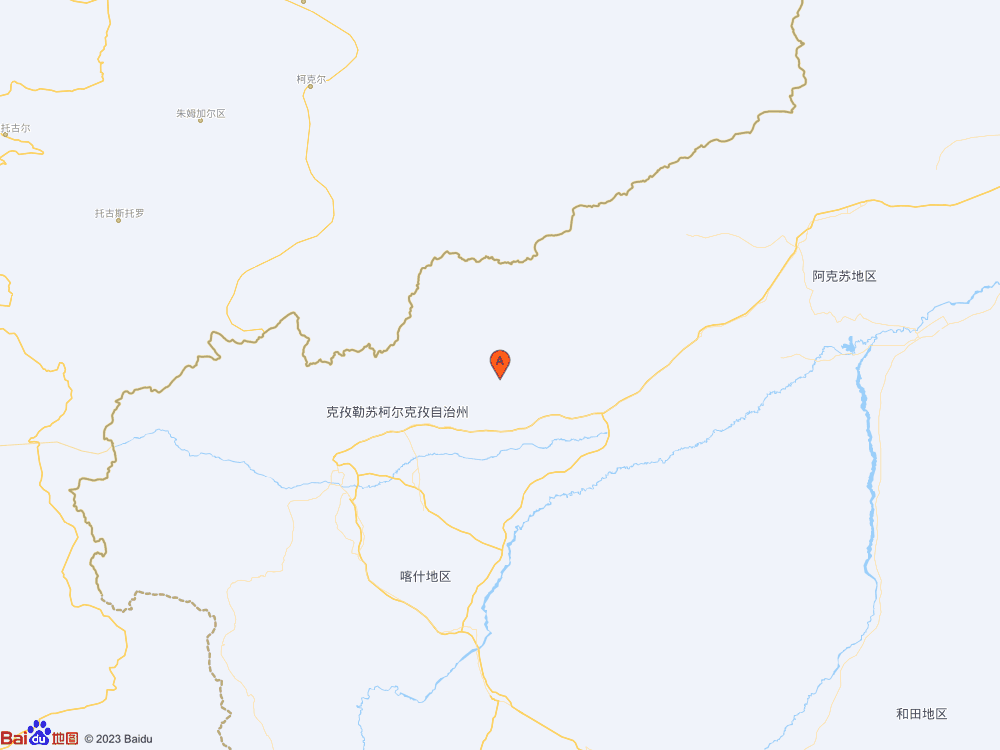 新疆克孜勒苏州阿图什市发生3.5级地震