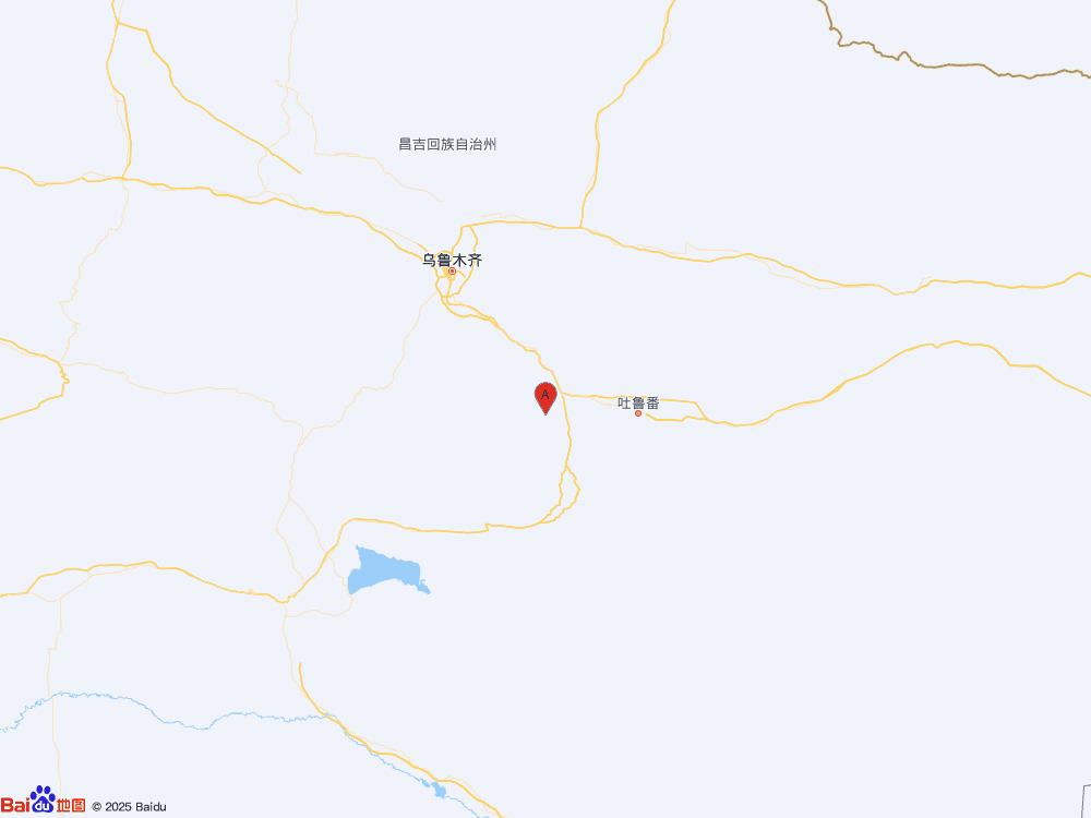 新疆吐鲁番市托克逊县（北纬42.99度，东经88.41度）发生3.0级地震