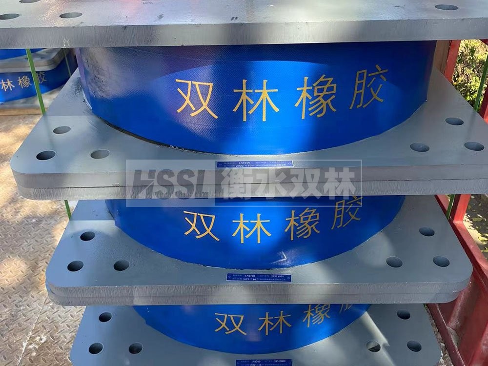 铅芯减隔震支座厂家电话 LRB900-Ⅱ有铅芯隔震支座 铅芯叠层隔震支座