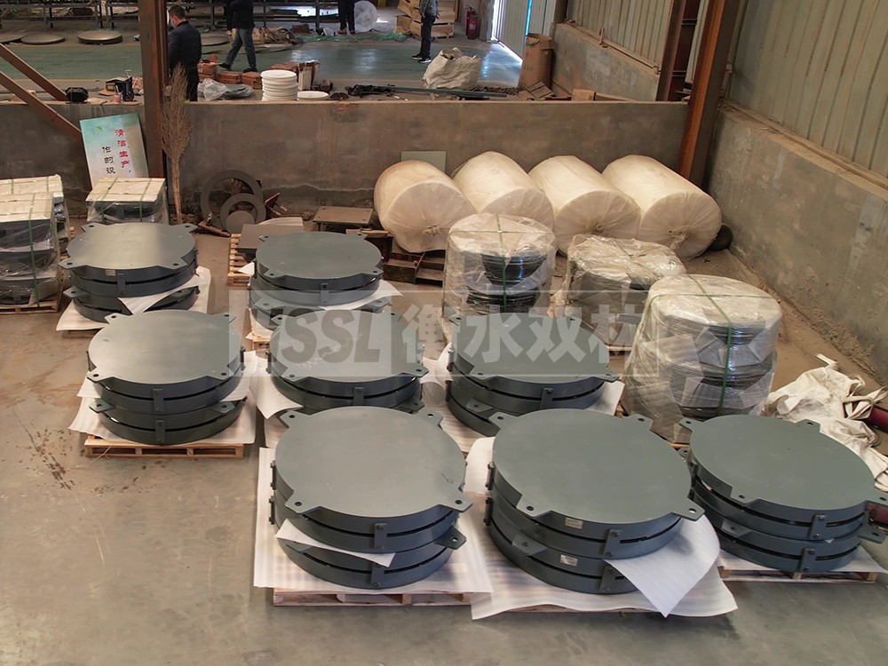 橡胶抗震支座定制 LNR1100天然隔震支座厂家电话 建筑铅芯橡胶隔震支座(LRB)