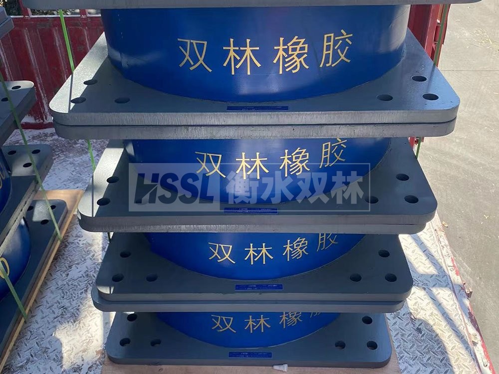 HDR500高阻尼橡胶隔震支座 HDR500橡胶隔震支座 高阻尼隔震支座HDR生产厂家