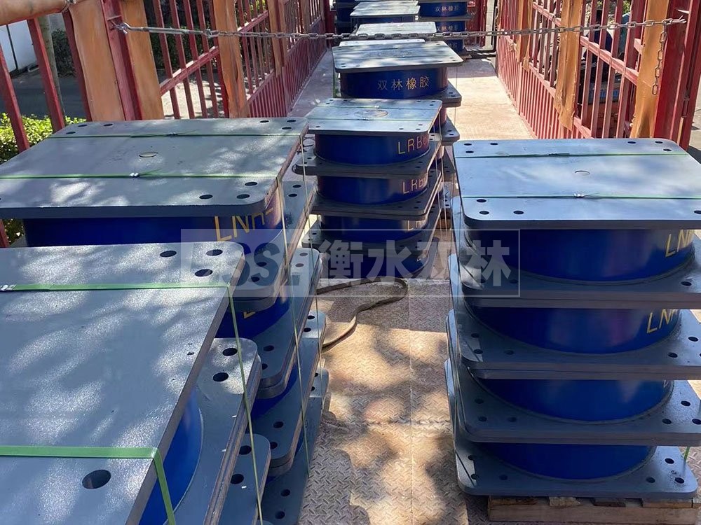 铅芯橡胶隔震支座生产厂家 钢结构建筑建筑隔震支座 LNR1200支座厂家